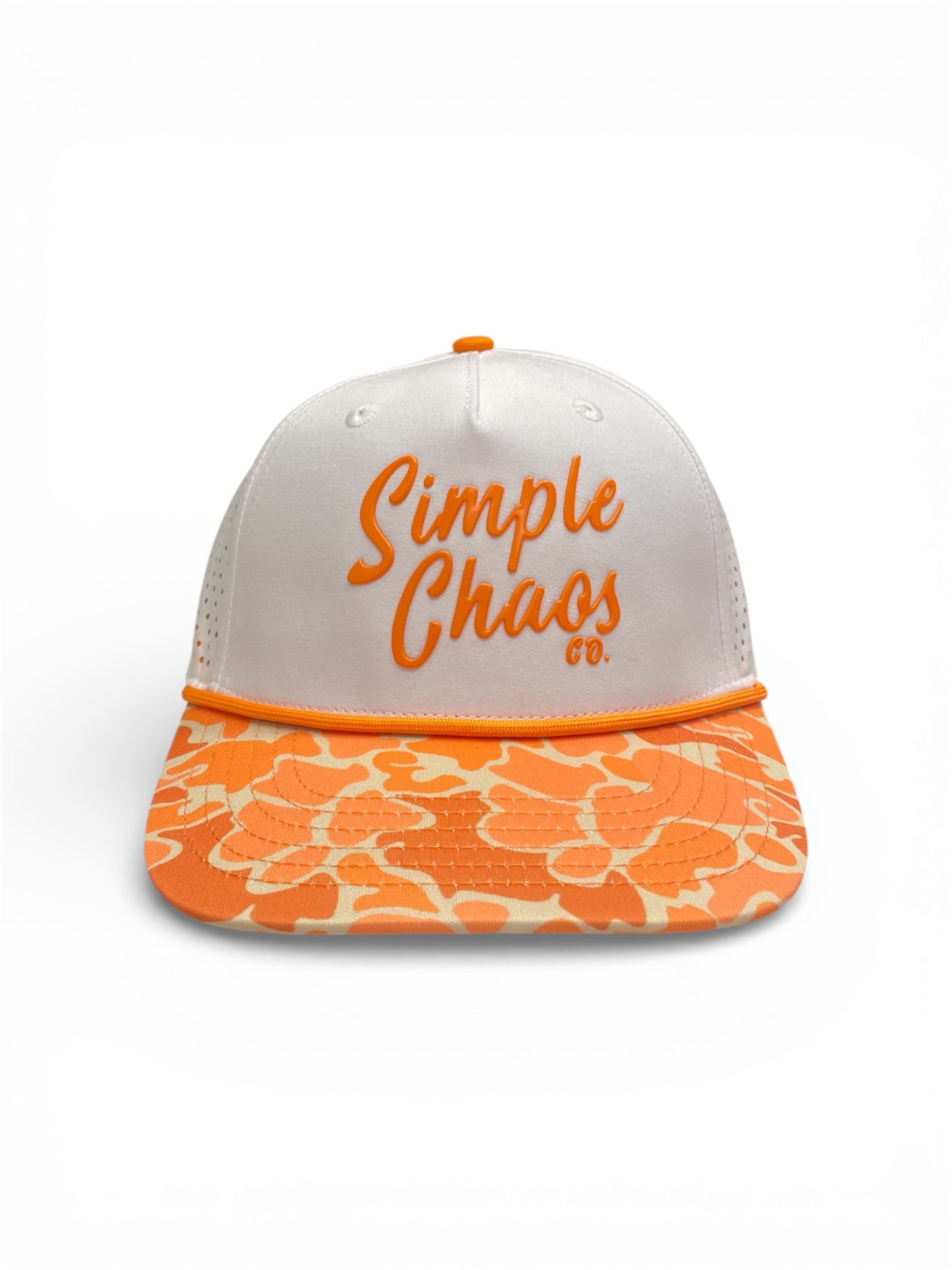 Midtown - Orange White Camo