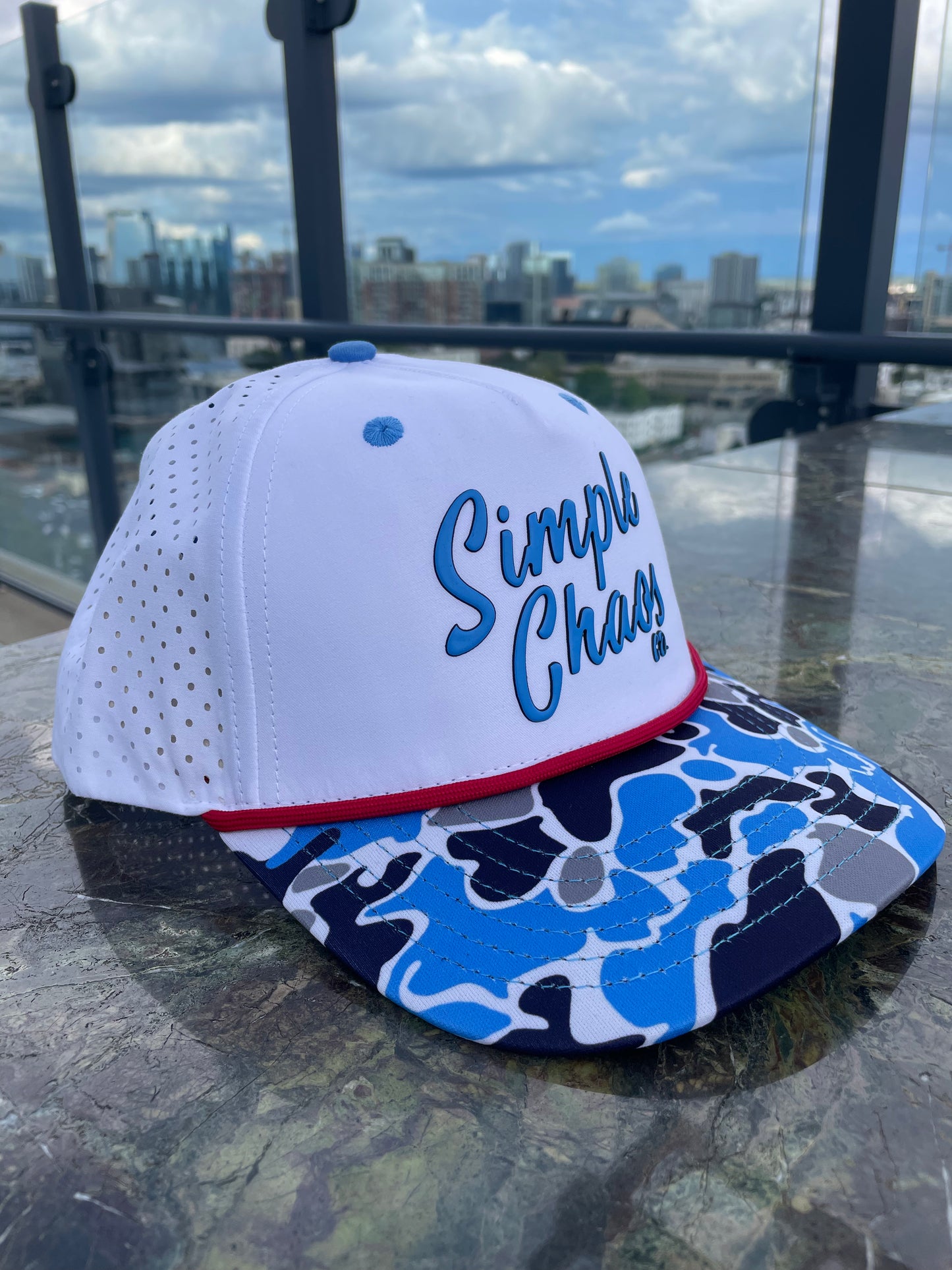 Midtown - Blue White Camo