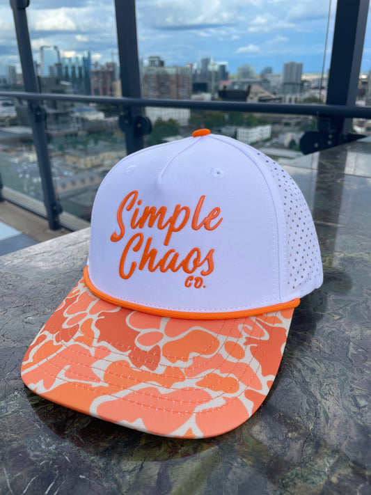 Midtown - Orange White Camo