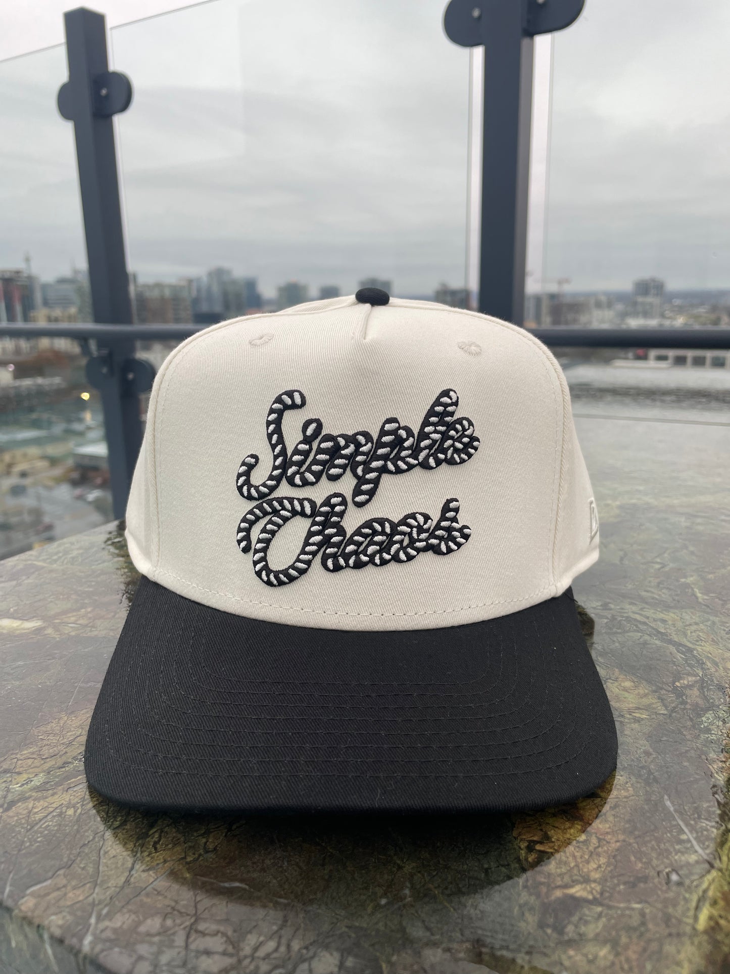 Gulch - Cream Black Trucker