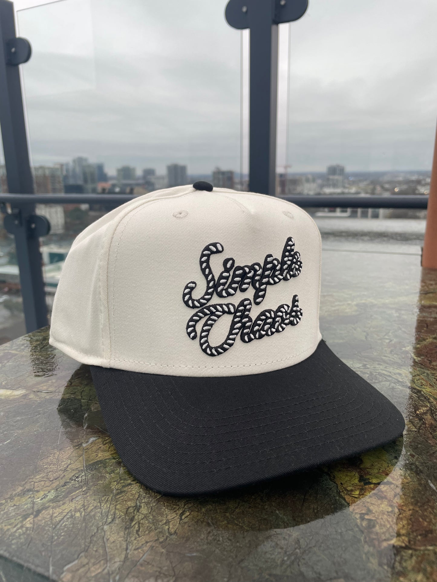 Gulch - Cream Black Trucker