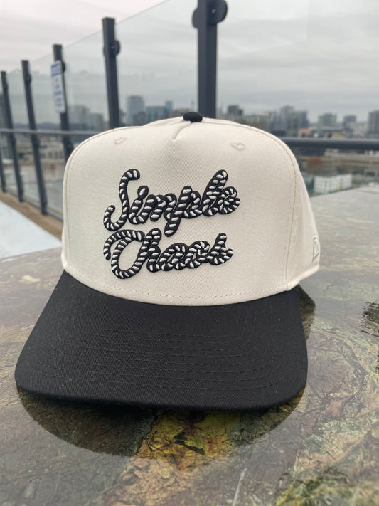 Gulch - Cream Black Trucker