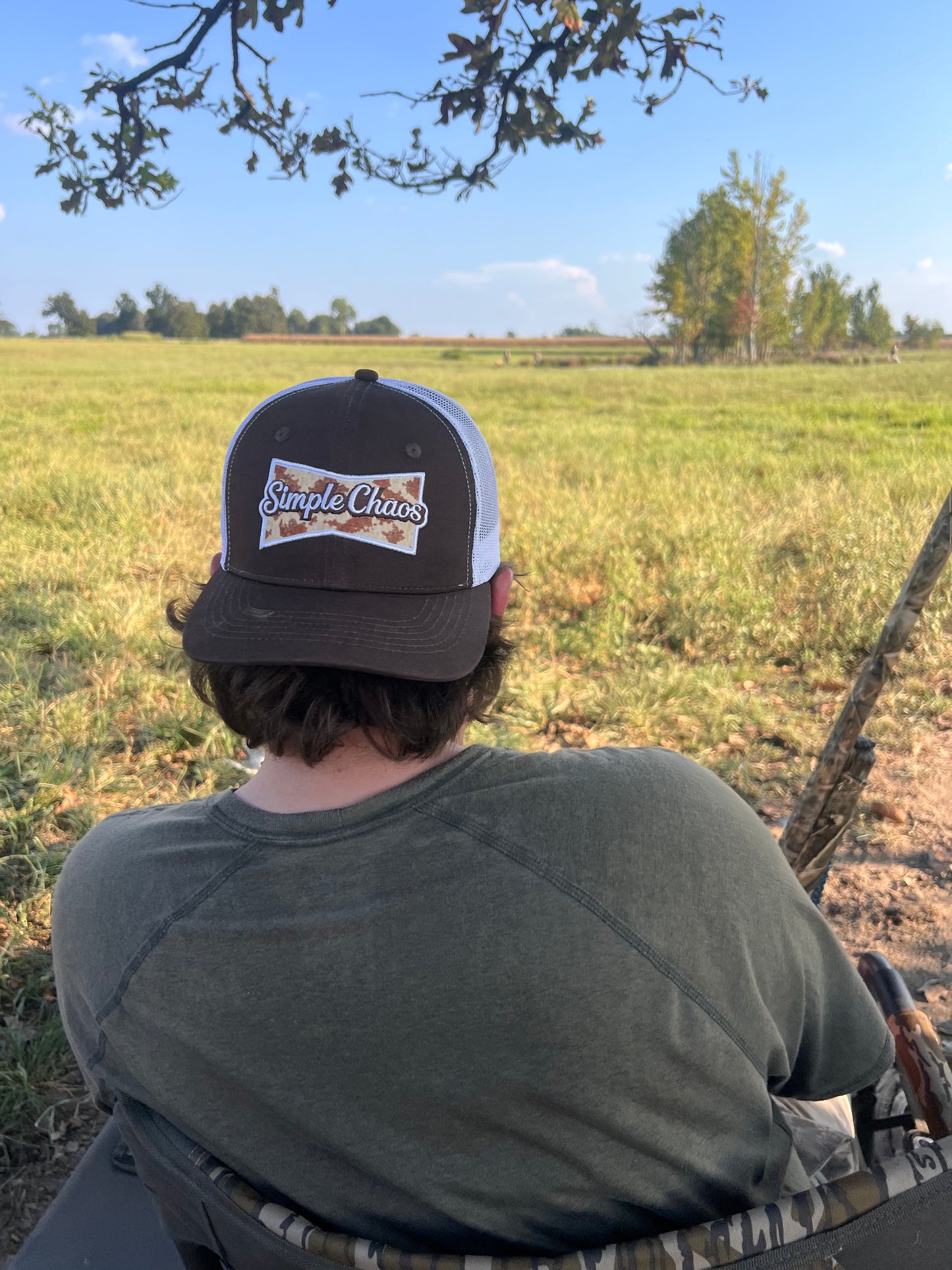 Athens - Brown Camo Mesh Back Hat