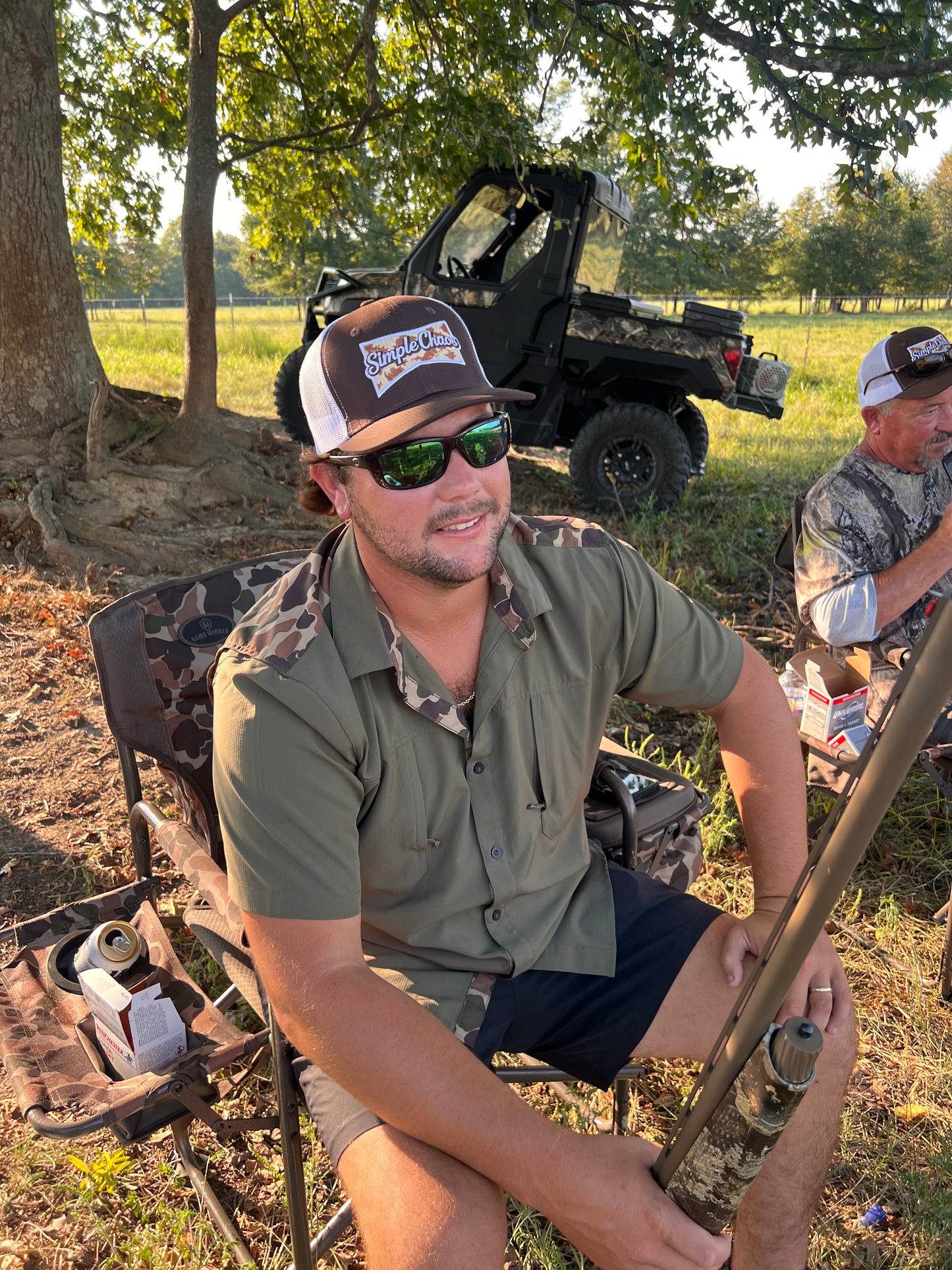 Athens - Brown Camo Mesh Back Hat