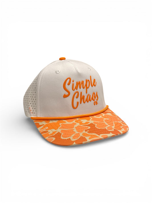 Midtown - Orange White Camo