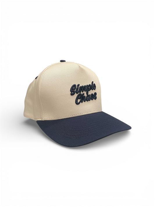Gulch - Cream Navy Trucker