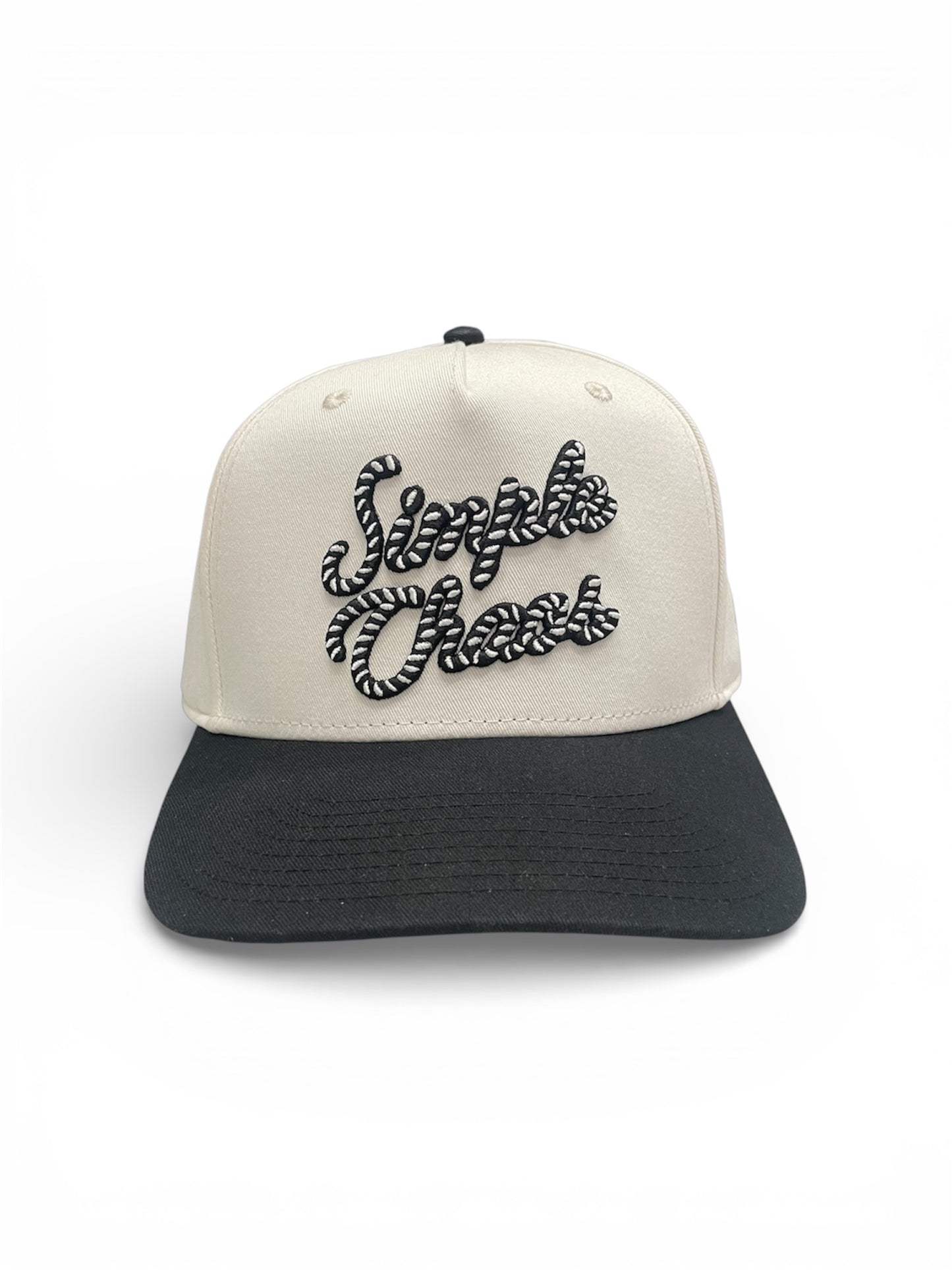 Gulch - Cream Black Trucker