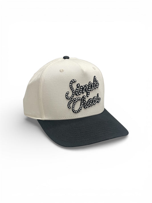 Gulch - Cream Black Trucker