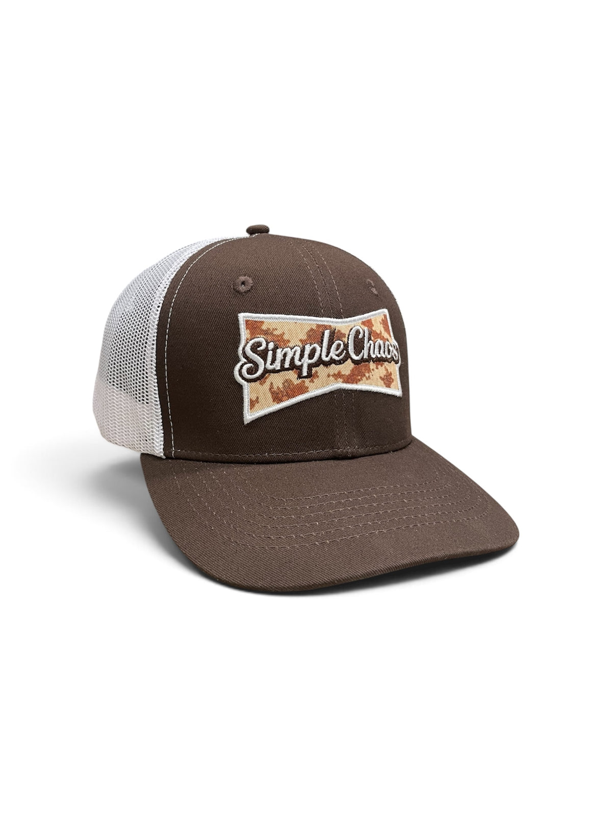 Athens - Brown Camo Mesh Back Hat