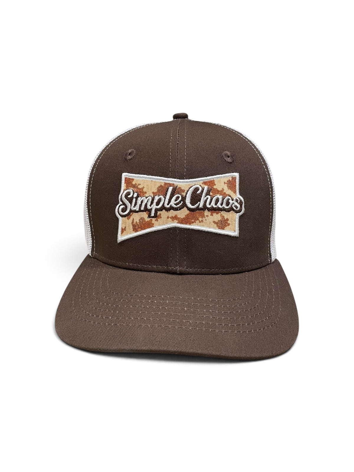Athens - Brown Camo Mesh Back Hat